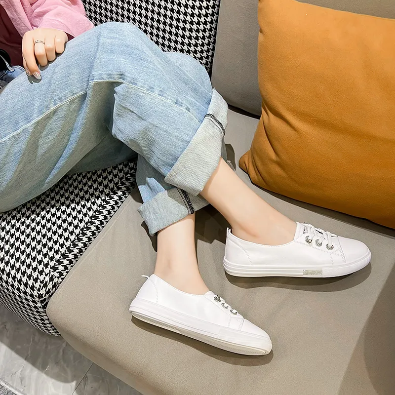 Help Casual Single Shoes Women's White-2