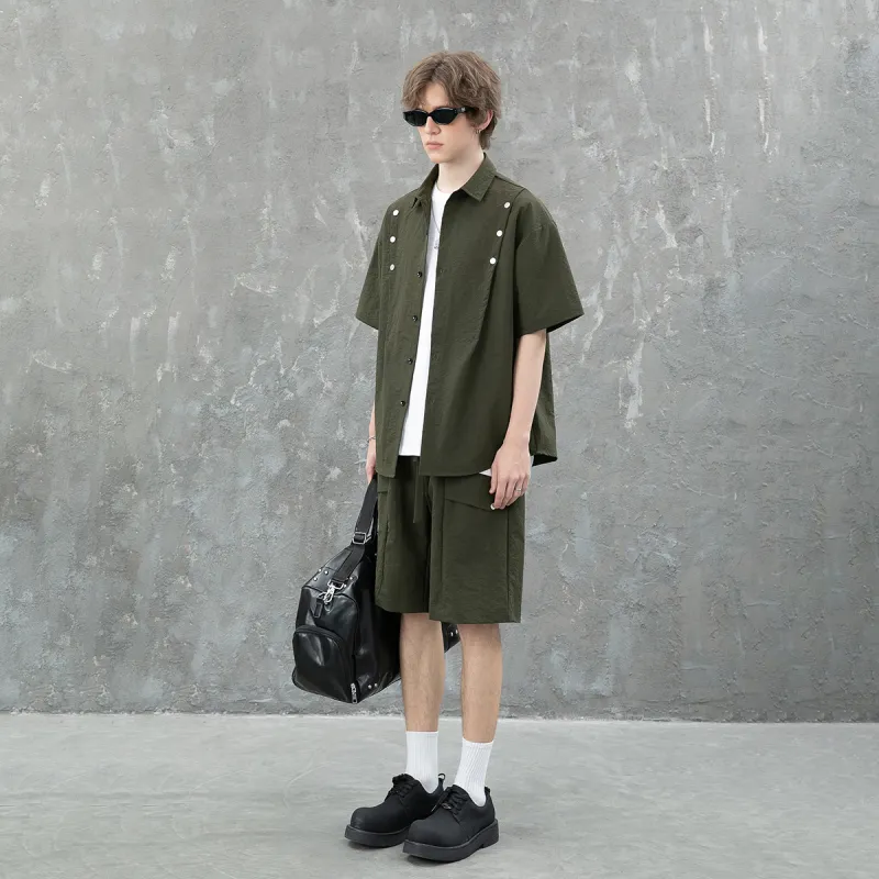 MONOLOGE Shirt Matching Set Unisex-2
