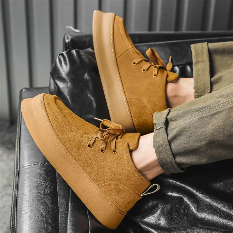 Dounkol Get Cool Casual Shoes Men's Yellow-12