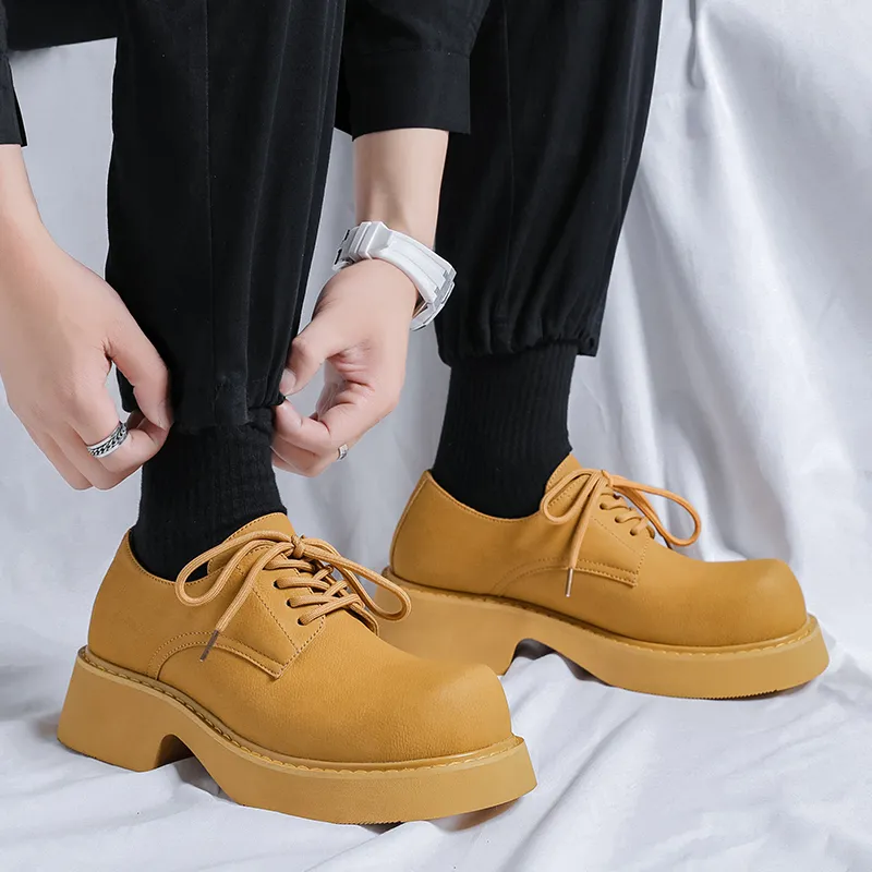 Dounkol Get Cool Casual Shoes Unisex Yellow-5