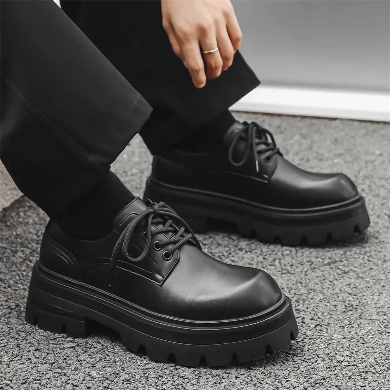 Dounkol Smart And Cool Casual Shoes Men Black-5