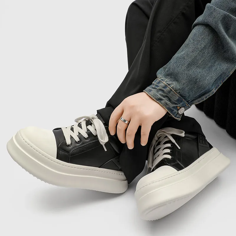 Dounkol Get Cool Height Increasing Low Top Skateboard Shoes Unisex-19