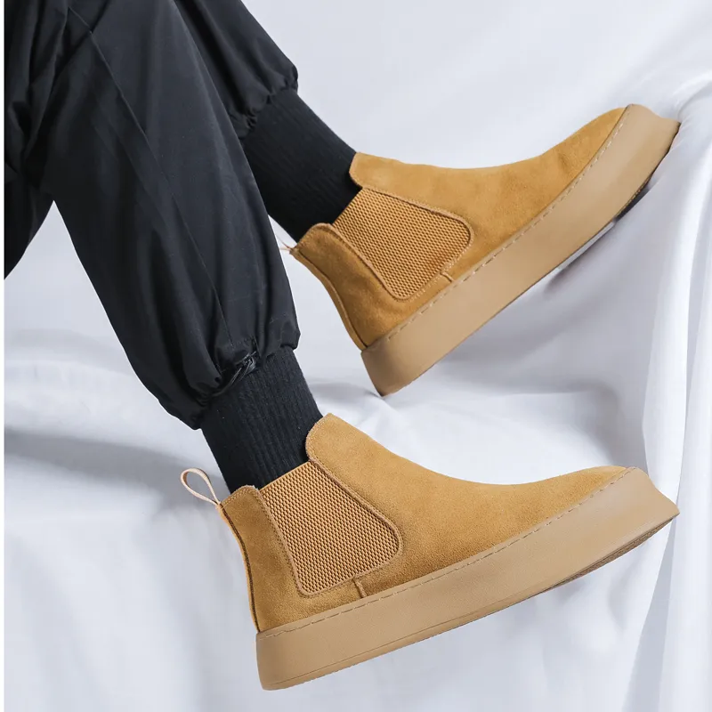 Dounkol Smart And Cool Ankle-Length Chelsea Boots 4cm Men-7