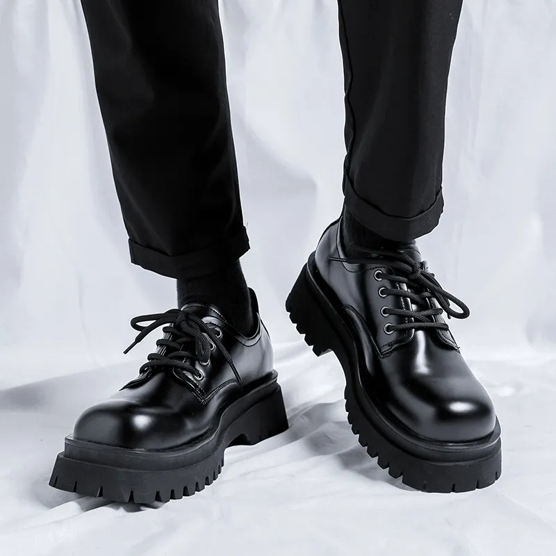 Dounkol Smart And Cool Casual Shoes Men's Black-4