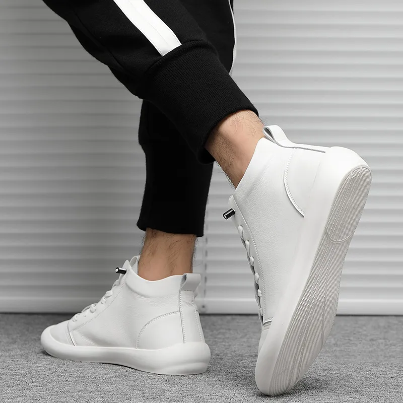 Dounkol Get Cool Skateboard Shoes Men's White-6