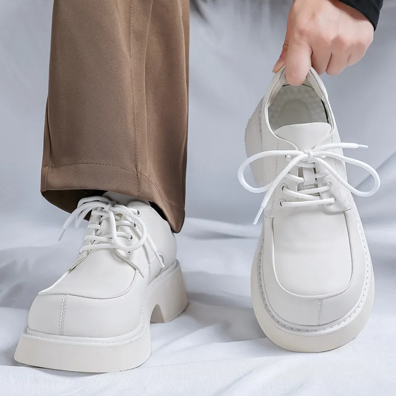 Dounkol Smart And Cool Casual Shoes Men's White-5