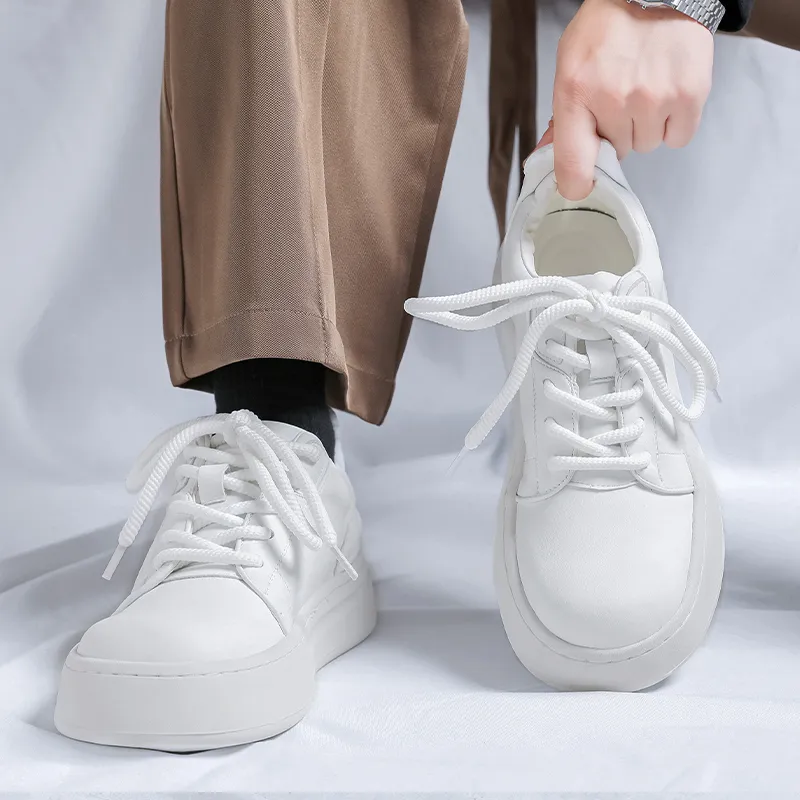 Dounkol Smart And Cool Casual Shoes Men's White-4