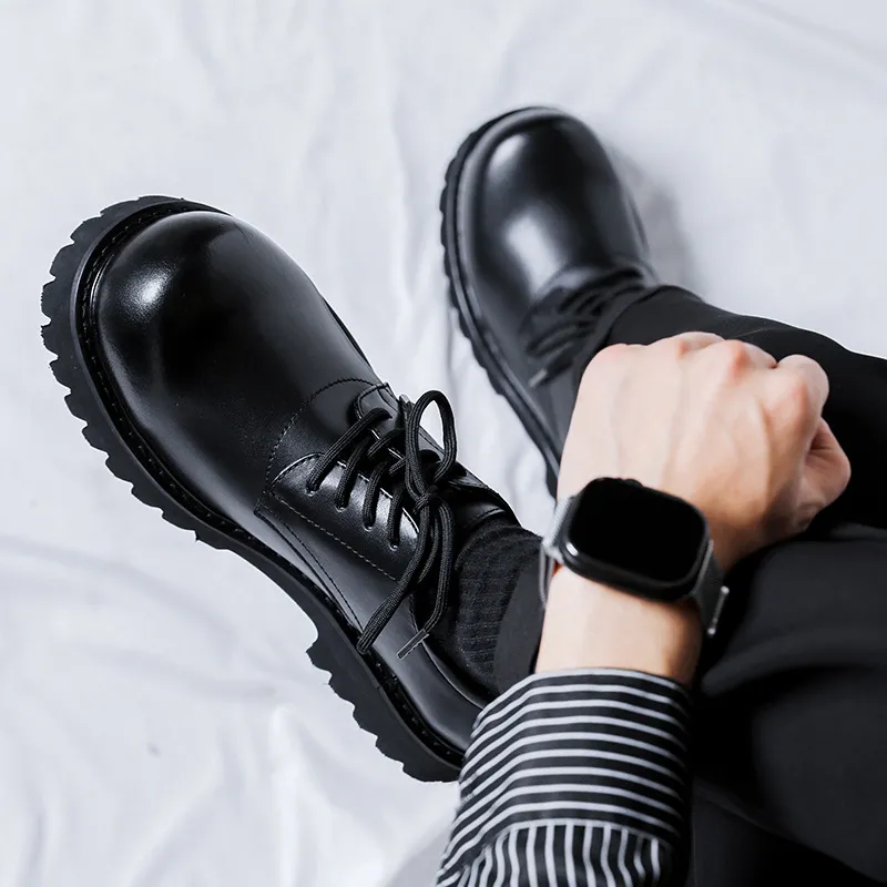 Dounkol Smart And Cool Casual Shoes Men's Black-29