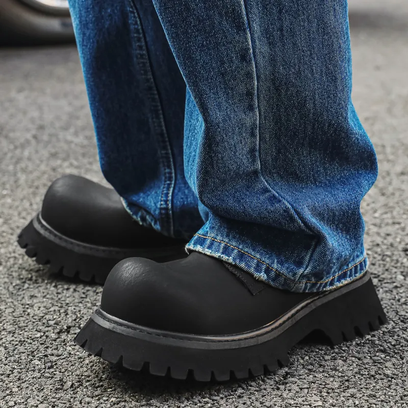 Dounkol Smart And Cool Casual Shoes Men's Black-3