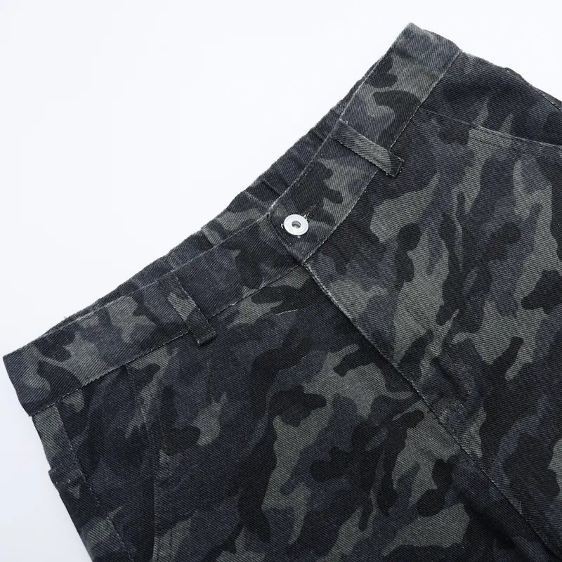 Dounkol Cargo Pants Men Camouflage-4