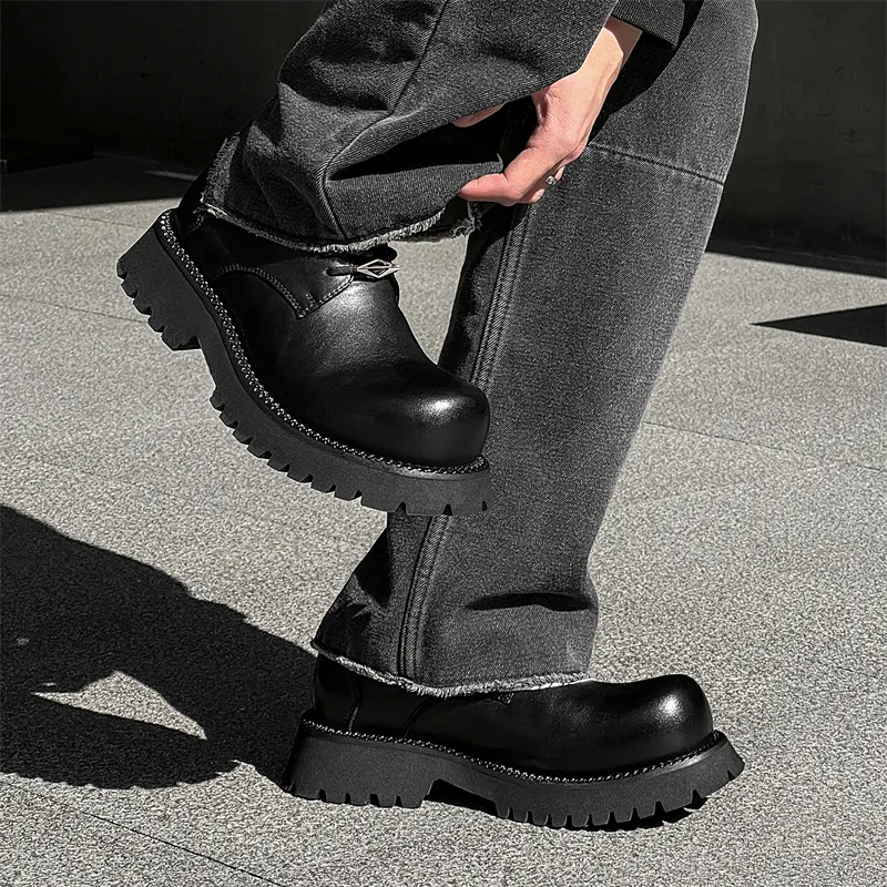 Dounkol Smart And Cool Casual Shoes Men's Black-4