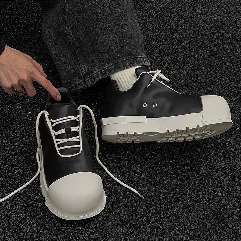 Dounkol Get Cool Casual Shoes Men's Black White-5