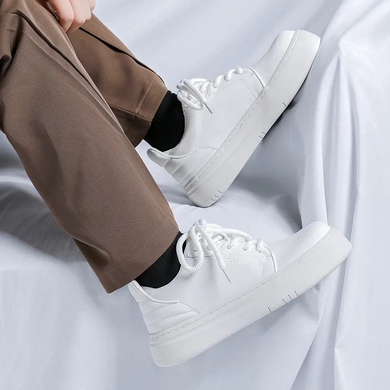 Dounkol Smart And Cool Casual Shoes Men's White-7