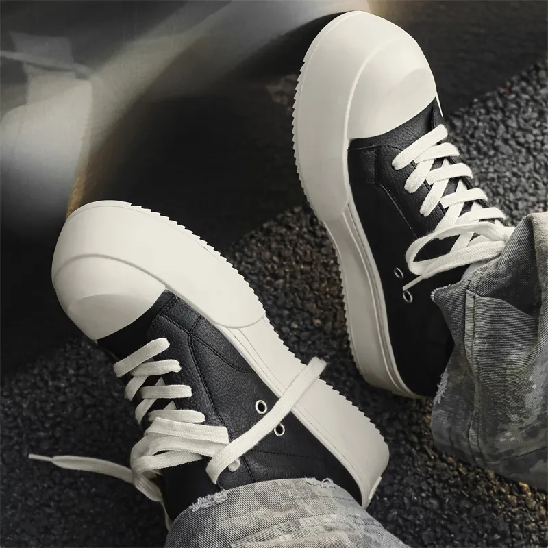 Dounkol Get Cool Height Increasing Low Top Skateboard Shoes Men's-7