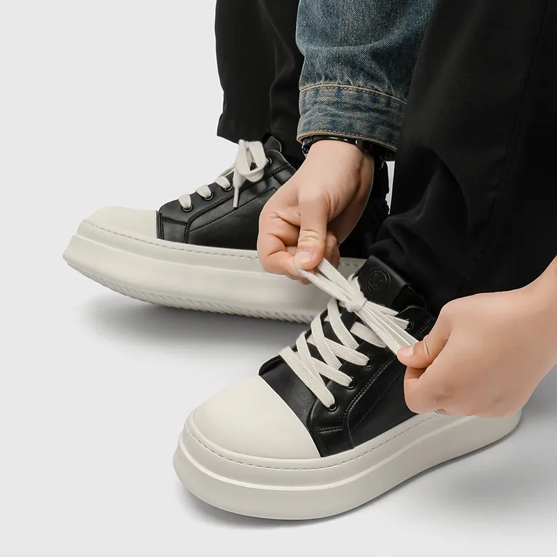 Dounkol Get Cool Height Increasing Low Top Skateboard Shoes Unisex-18