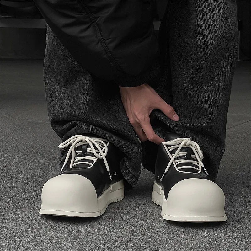 Dounkol Get Cool Casual Shoes Men's Black White-2