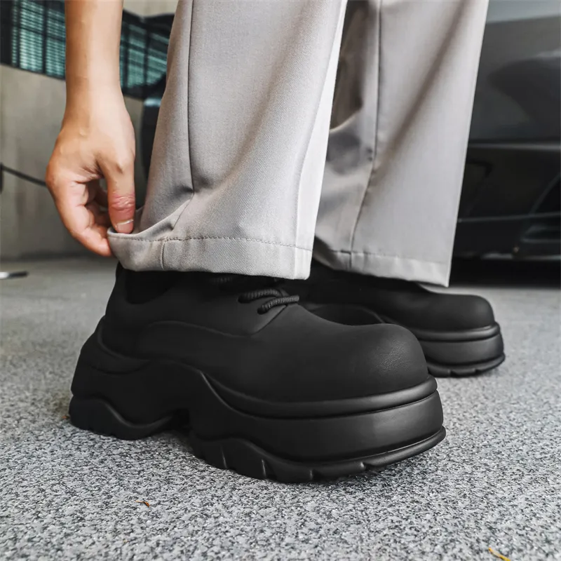Dounkol Smart And Cool Casual Shoes Men's Black-4