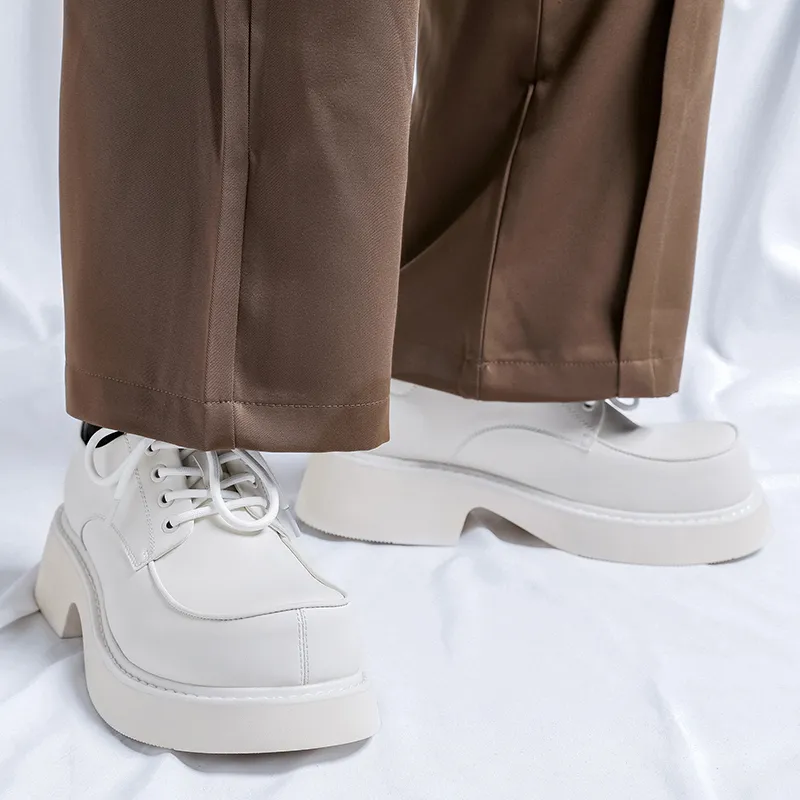 Dounkol Smart And Cool Casual Shoes Men's White-7