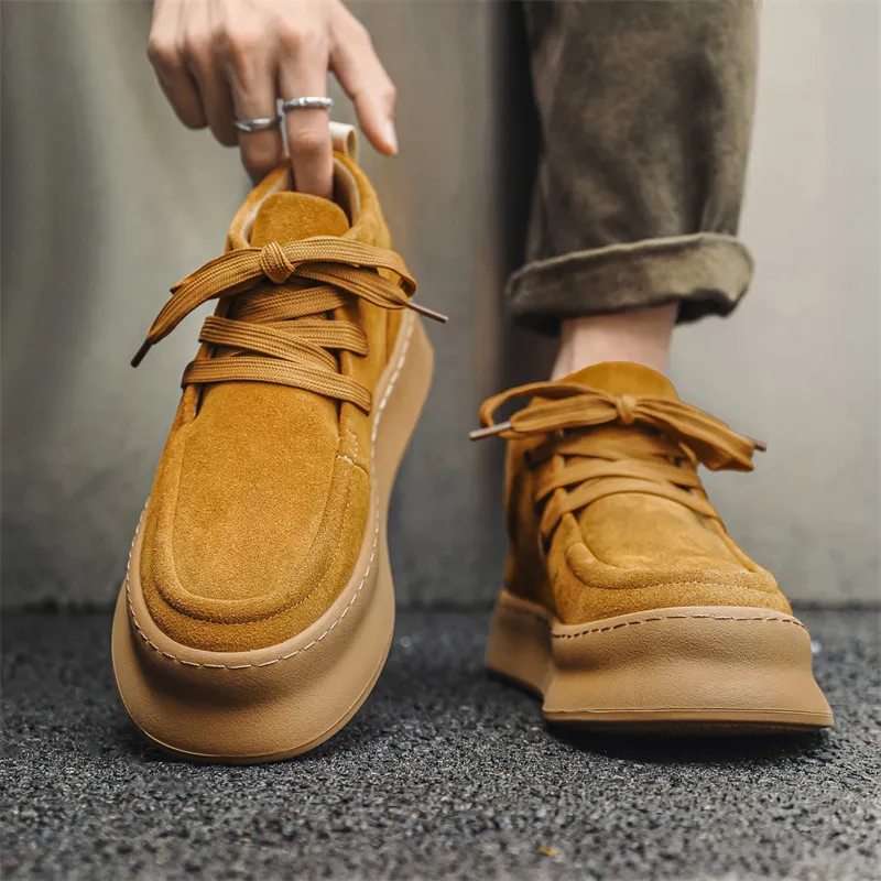 Dounkol Get Cool Casual Shoes Men's Yellow-10