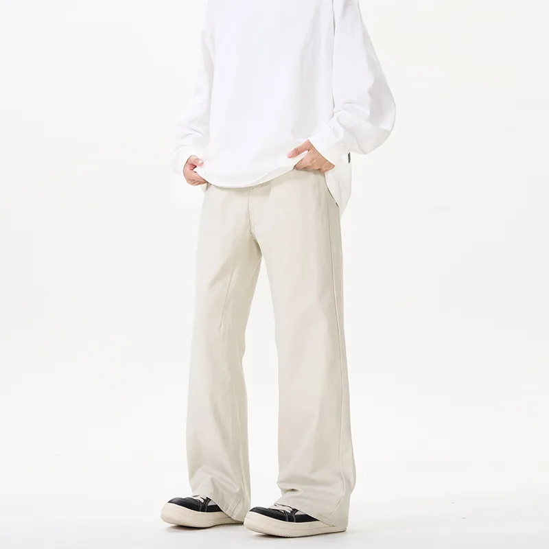 Dounkol Jeans Unisex White-3