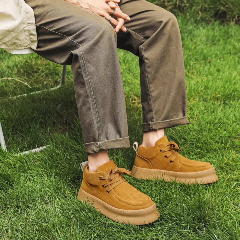 Dounkol Get Cool Casual Shoes Men's Yellow-5