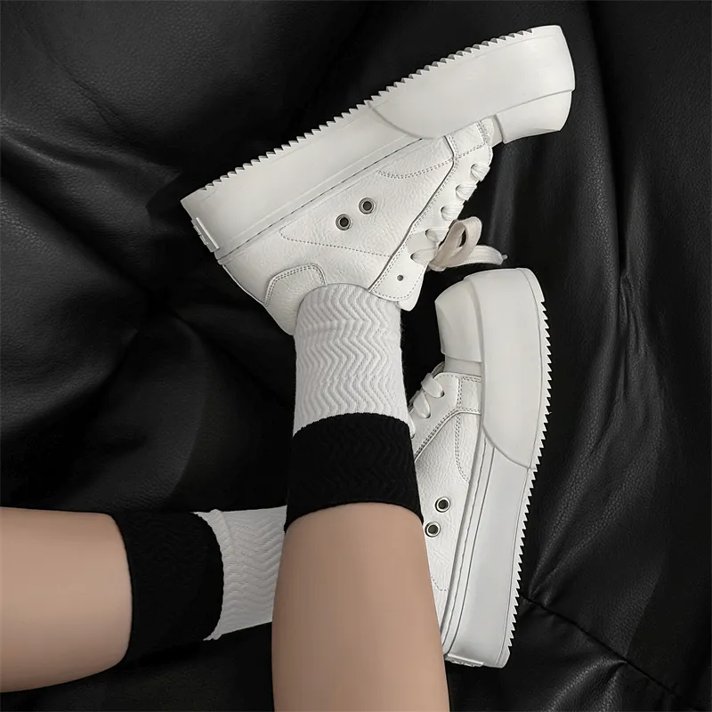 Dounkol Get Cool Height Increasing Low Top Skateboard Shoes Men's-3
