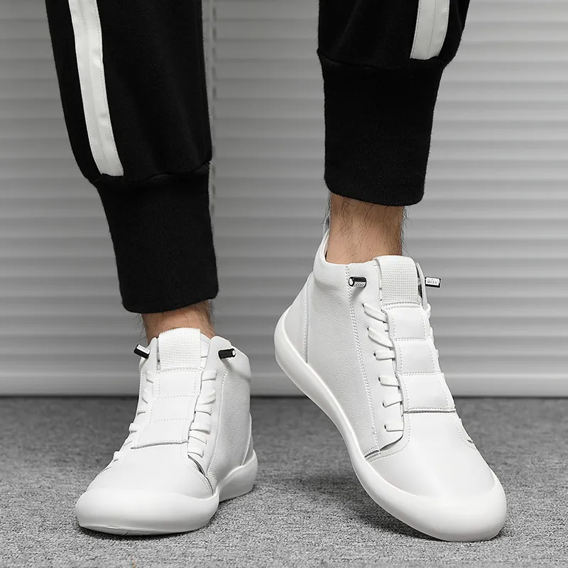 Dounkol Get Cool Skateboard Shoes Men's White-4