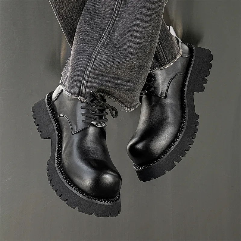 Dounkol Smart And Cool Casual Shoes Men's Black-6