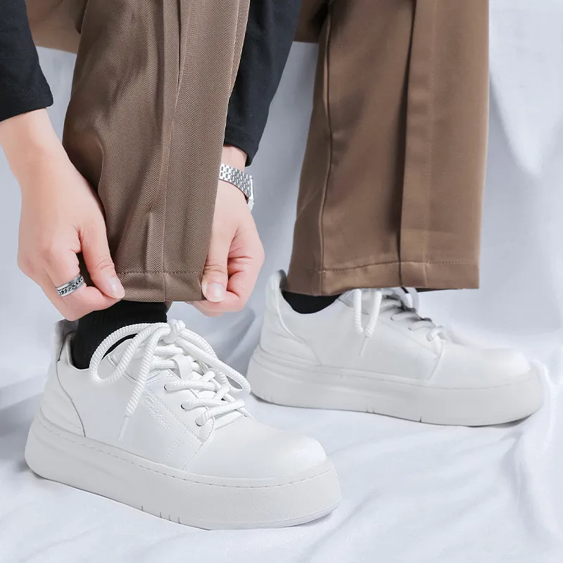 Dounkol Smart And Cool Casual Shoes Men's White-5