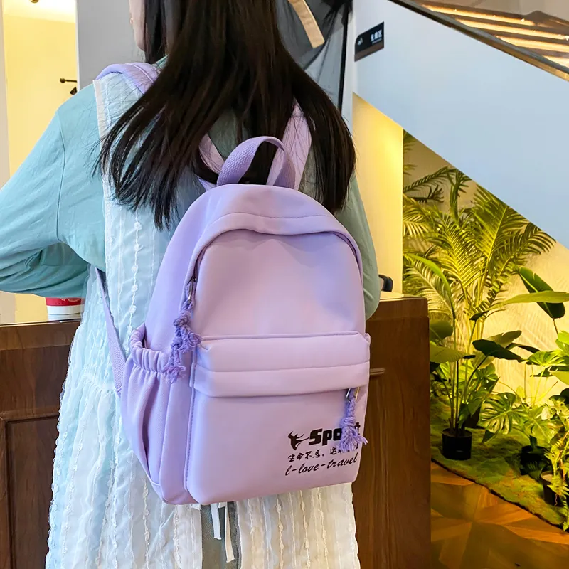 GEERDUN Backpack Nylon Regular Women's Multicolor-15