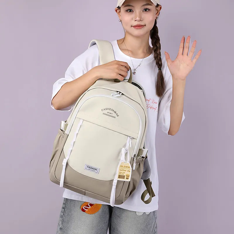 GEERDUN Nylon Backpack Unisex Multicolor-2