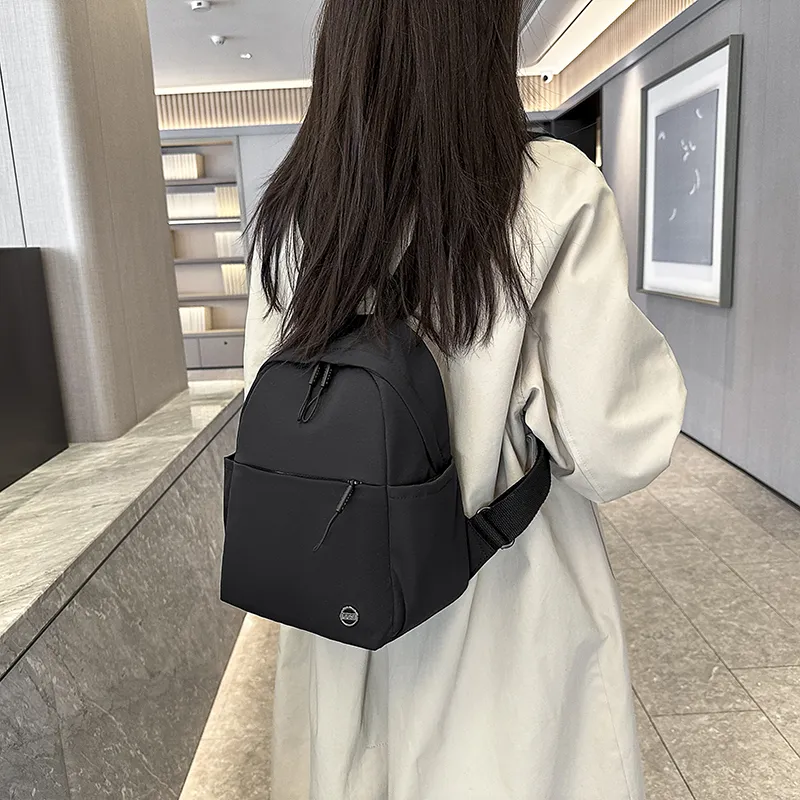 GEERDUN Nylon Backpack Unisex Multicolor-11