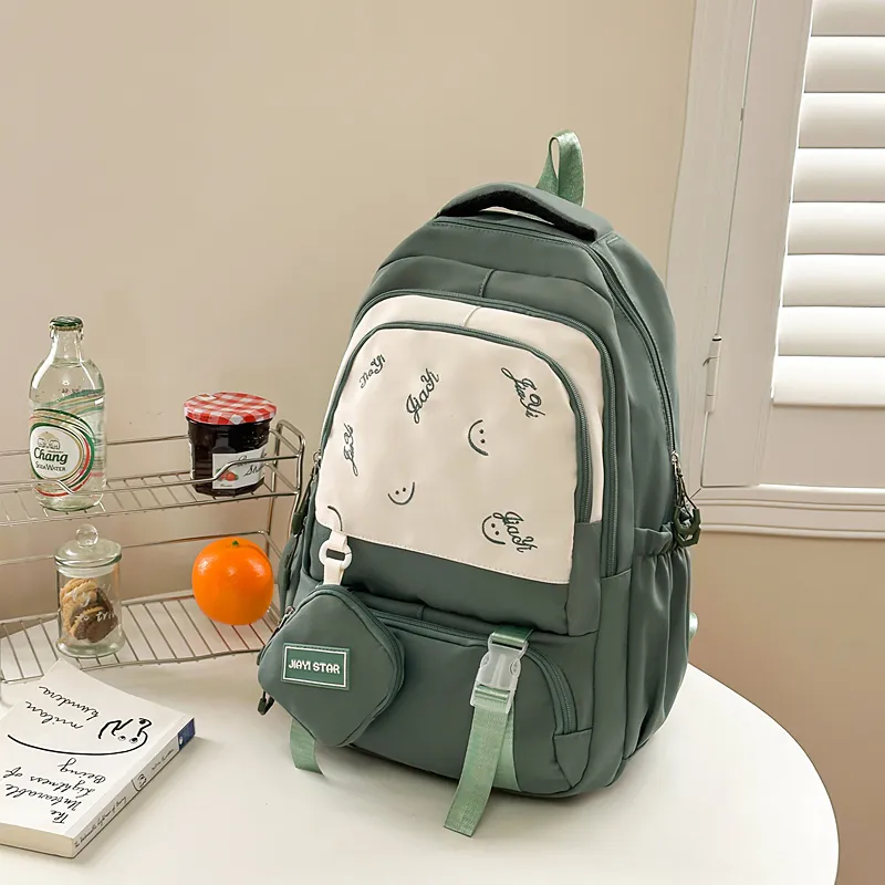 GEERDUN Nylon Backpack Unisex Multicolor-13