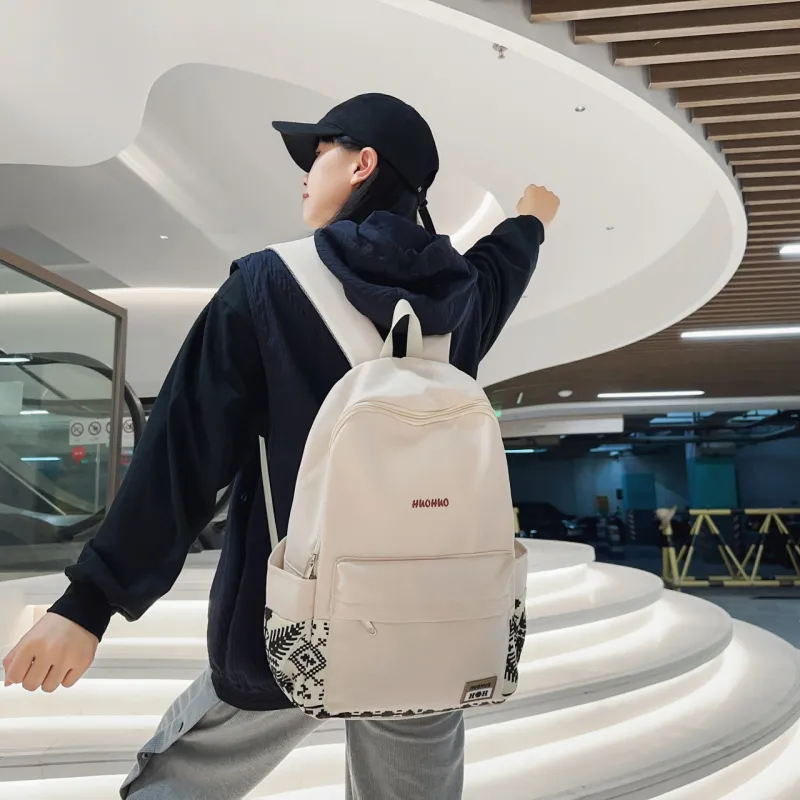 GEERDUN Nylon Backpack Unisex Multicolor-2