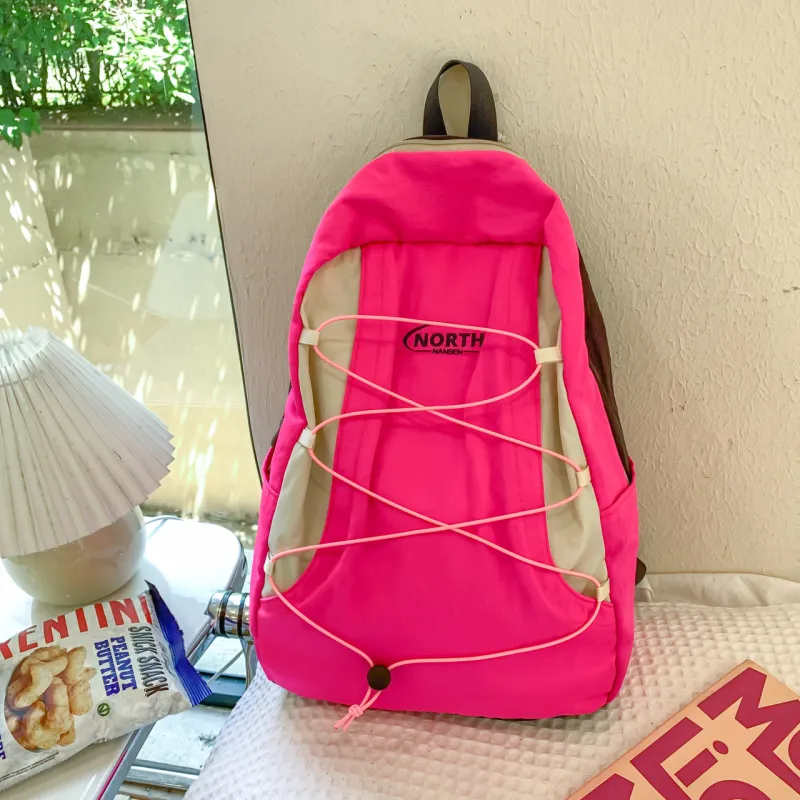 GEERDUN Nylon Backpack Unisex Multicolor-1