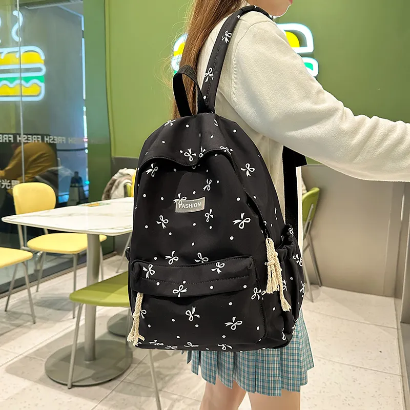 GEERDUN Nylon Backpack Women's Multicolor-13