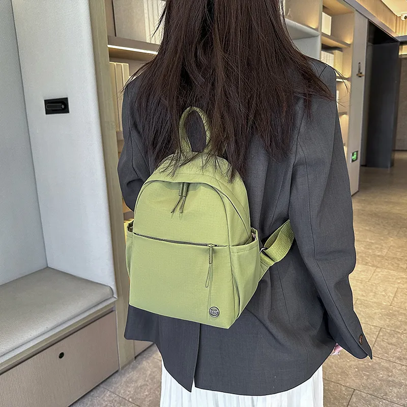 GEERDUN Nylon Backpack Unisex Multicolor-19