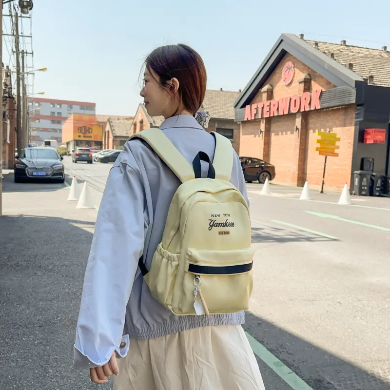 GEERDUN Nylon Backpack Regular Unisex Multicolor-10