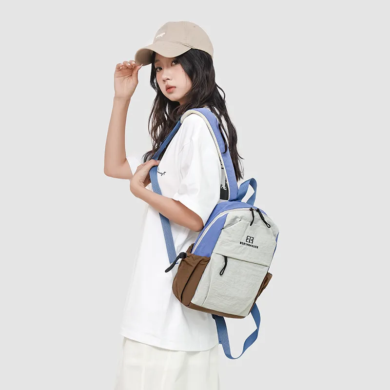 GEERDUN Nylon Backpack Unisex Multicolor-14