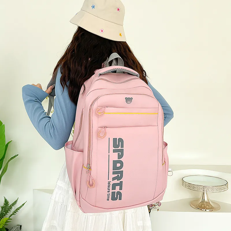 GEERDUN Nylon Backpack Unisex Multicolor-10