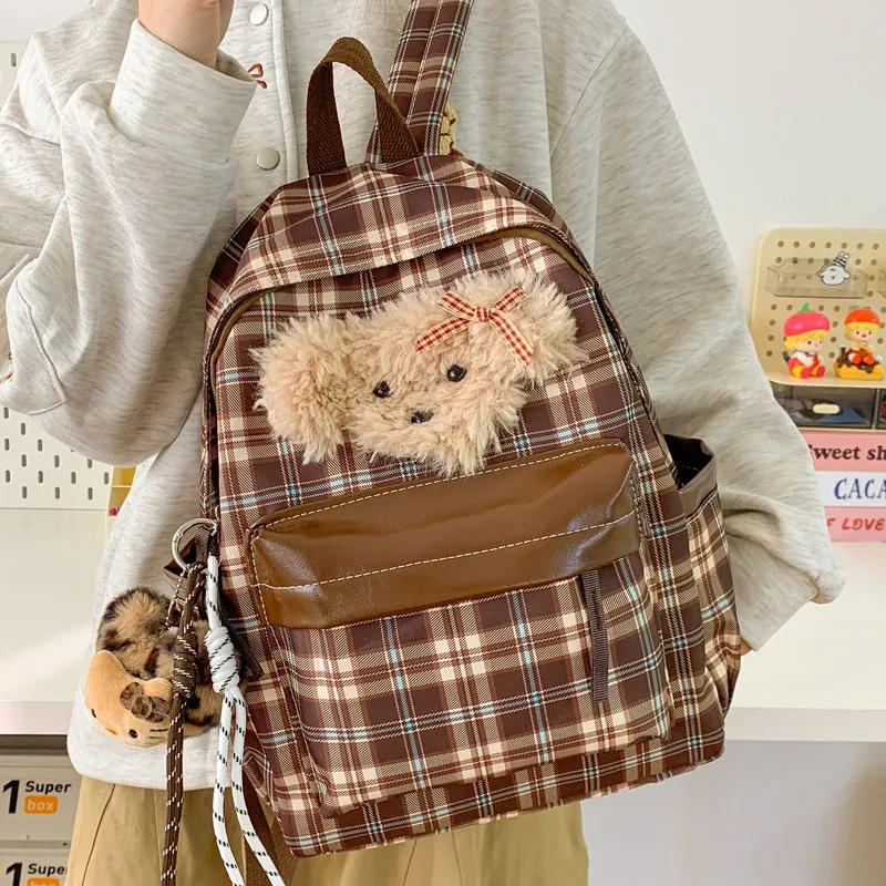 GEERDUN Fabric Backpack Women's Multicolor-1