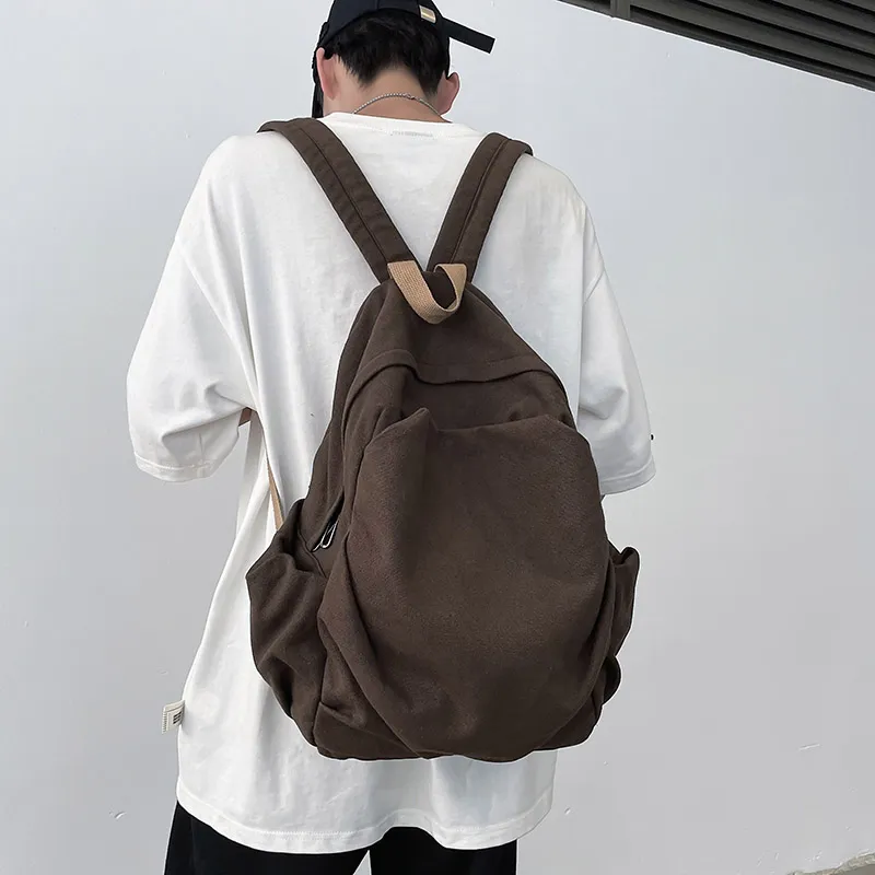 GEERDUN Canvas Backpack Unisex Multicolor-11