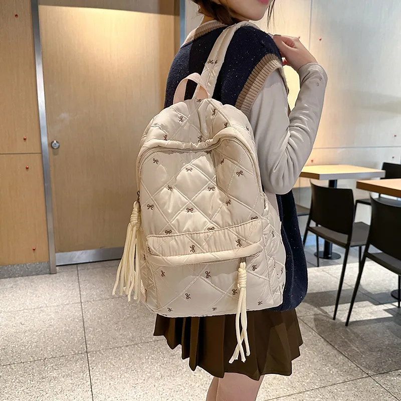 GEERDUN Nylon Backpack Regular Women's Multicolor-1