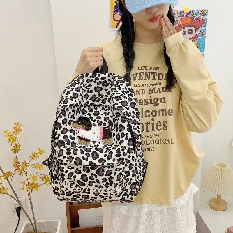 GEERDUN Fabric Backpack Regular Unisex Multicolor-1