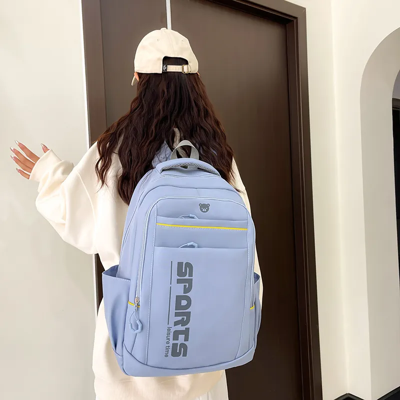GEERDUN Nylon Backpack Unisex Multicolor-8