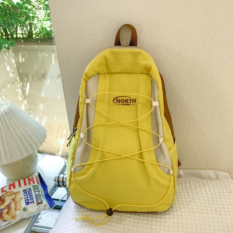 GEERDUN Nylon Backpack Unisex Multicolor-3