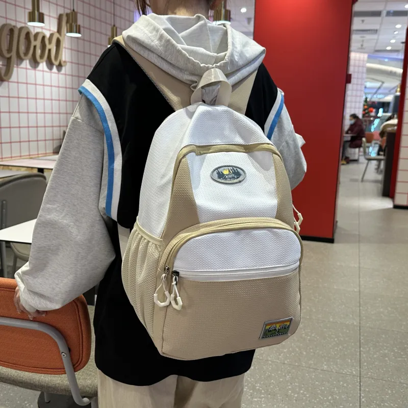 GEERDUN Nylon Backpack Unisex Multicolor-8