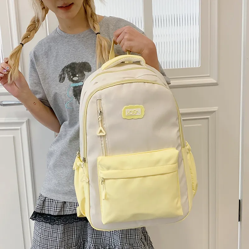 GEERDUN Nylon Backpack Regular Unisex Multicolor-6