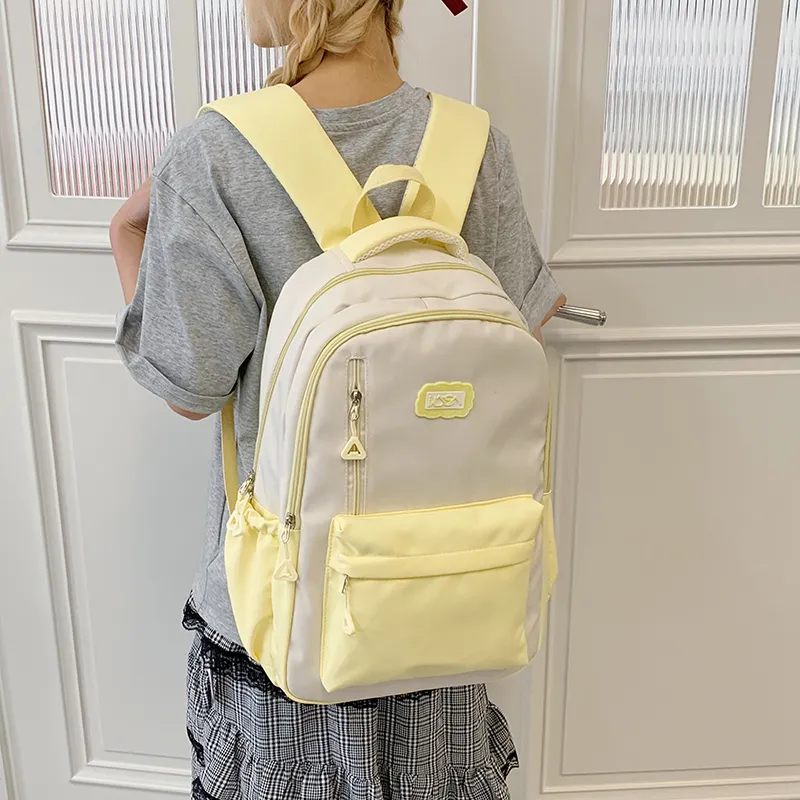GEERDUN Nylon Backpack Regular Unisex Multicolor-8