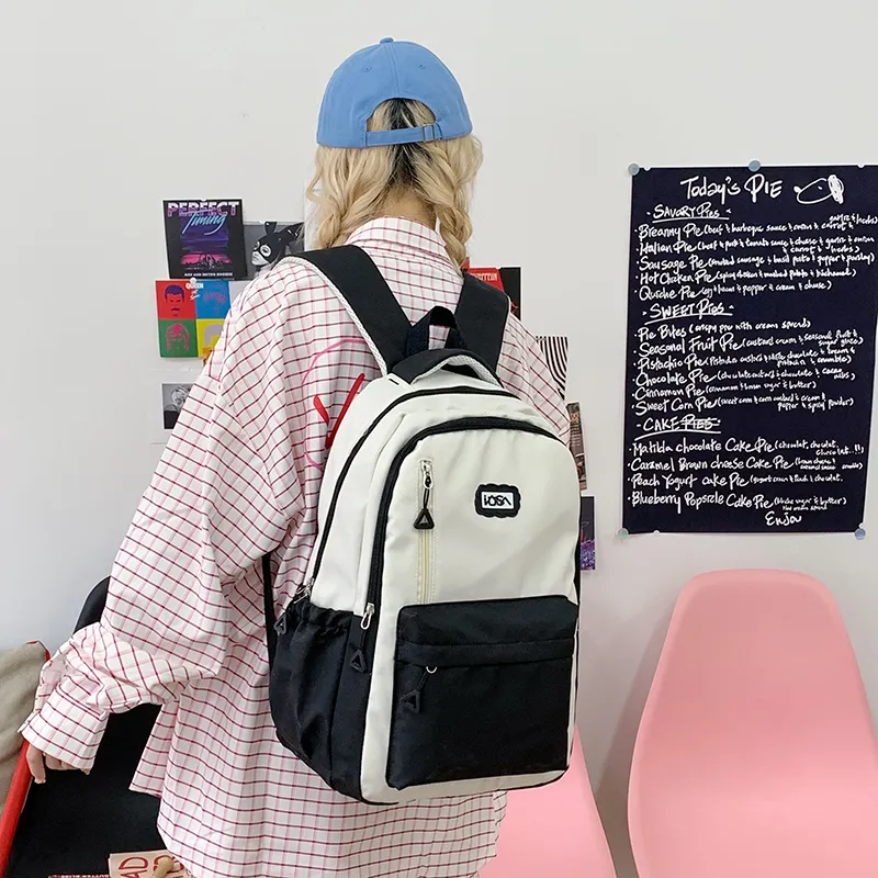 GEERDUN Nylon Backpack Regular Unisex Multicolor-4